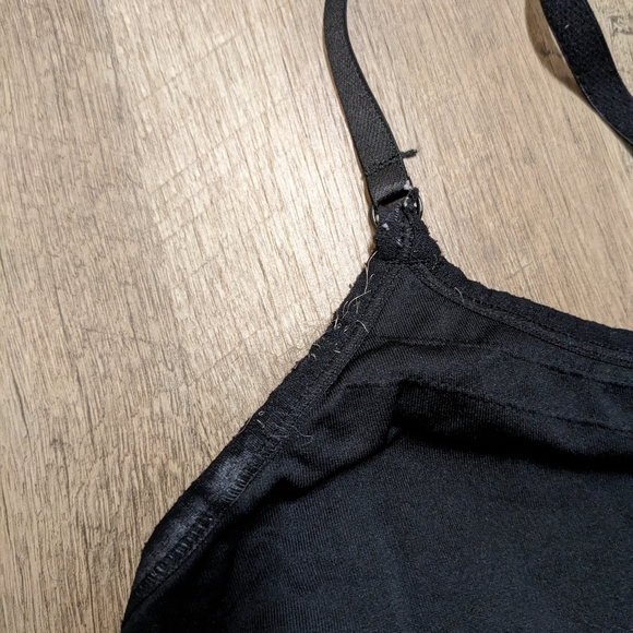 Calvin Klein Performance Black and White Sports Bra - Picture 5 of 11